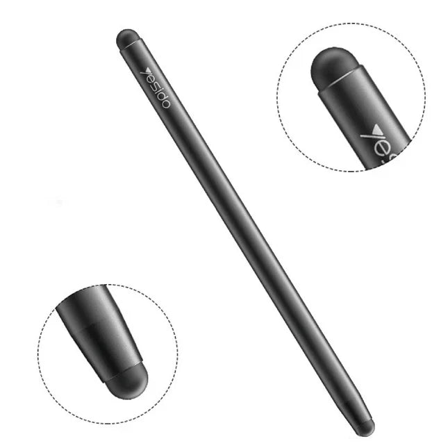 Yesido 2-in-1 Smart Stylus Pen for iPad & Laptop – Active Pressure Touch Precision Pen