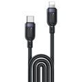 Yesido 27W Type-C to Lightning Data Cable – 3m Black)