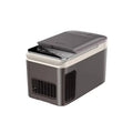 Yesido 28L Portable Car Refrigerator – Dual-Zone Cooling & Heating (Brown)