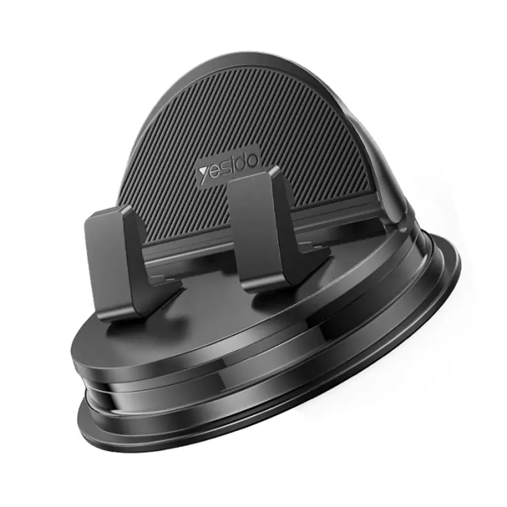 Yesido C268 Universal Car Phone Mount - 360° Rotating Dashboard Holder with Anti-Slip Silicone Grip