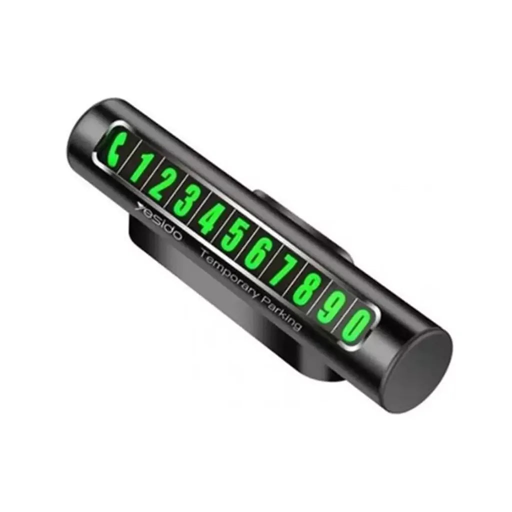 Yesido C68 Car Parking Number Display - Black