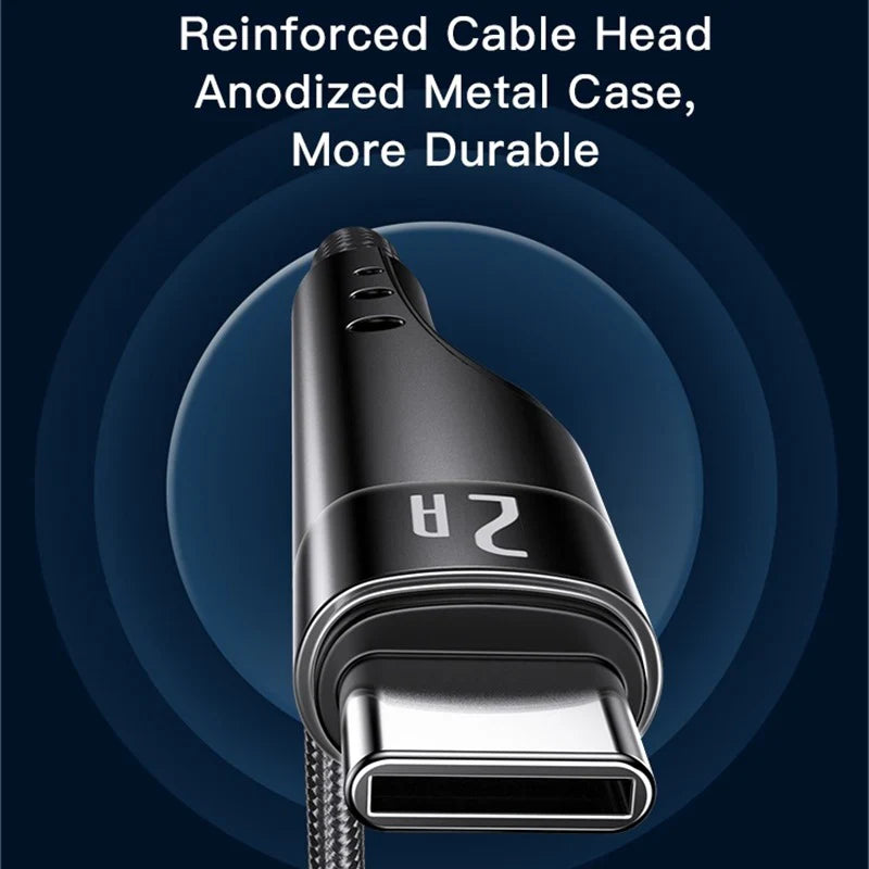 Yesido CA109 Fast Charging Data Cable - 3M / USB / Micro - Black
