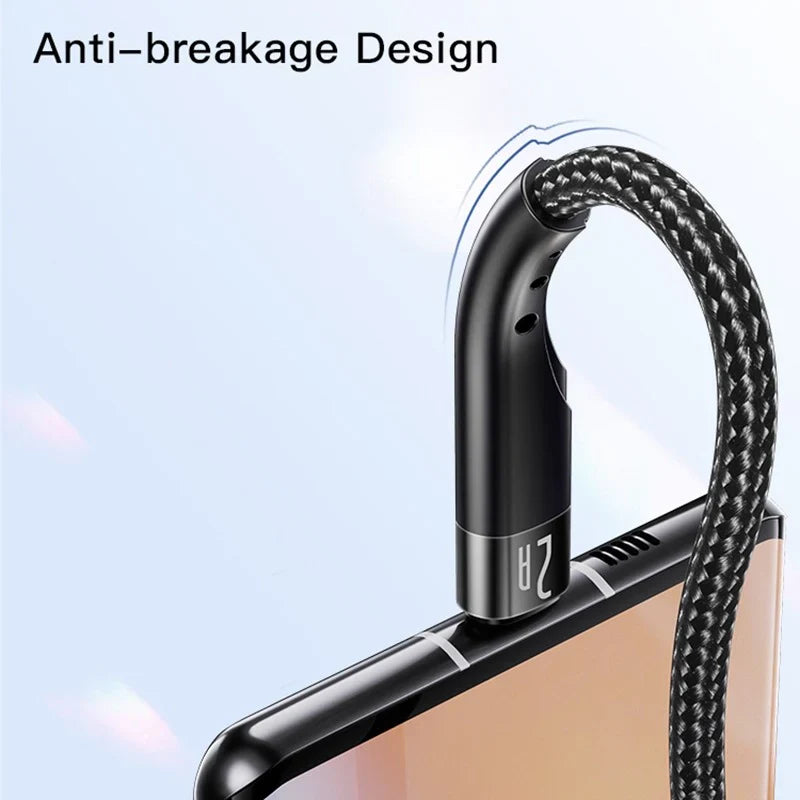 Yesido CA109 Fast Charging Data Cable - 3M / USB / Micro - Black