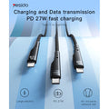 Yesido CA115 Data Transfer and Charging Cable - Black