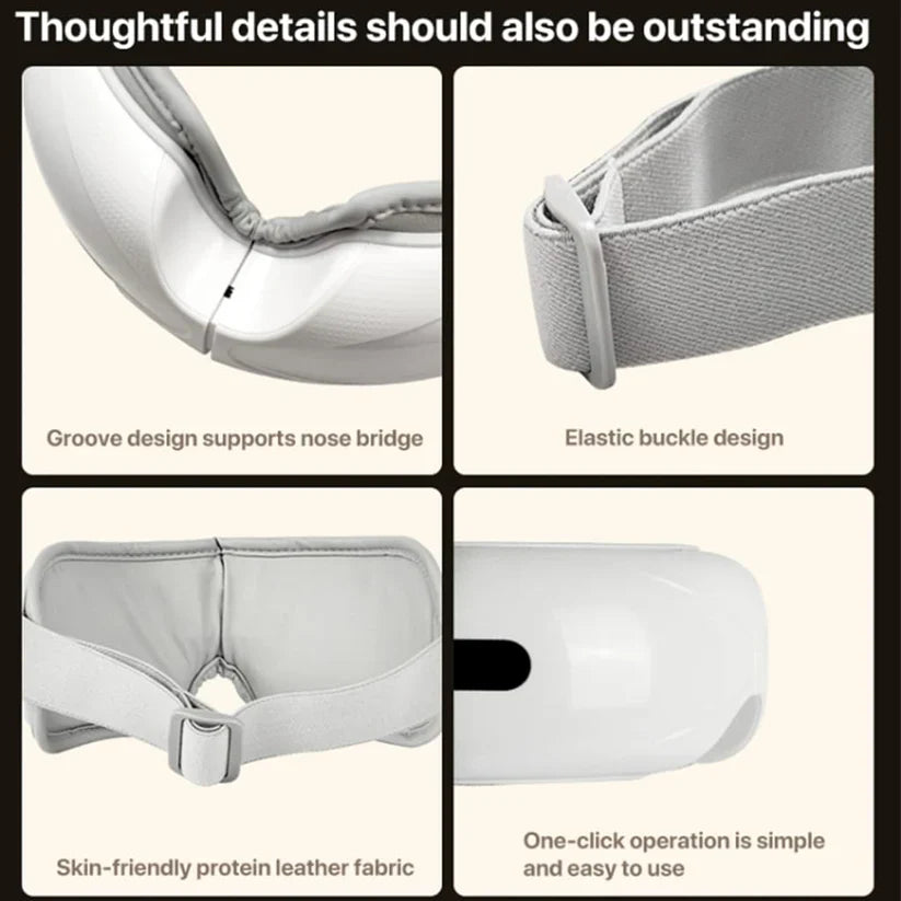 Yesido Eye Massager – Intelligent Hot Compress & Vibration Therapy