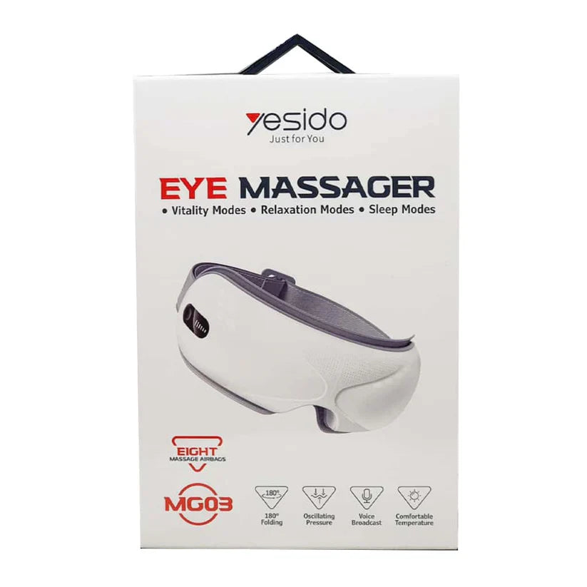 Yesido Eye Massager – Intelligent Hot Compress & Vibration Therapy