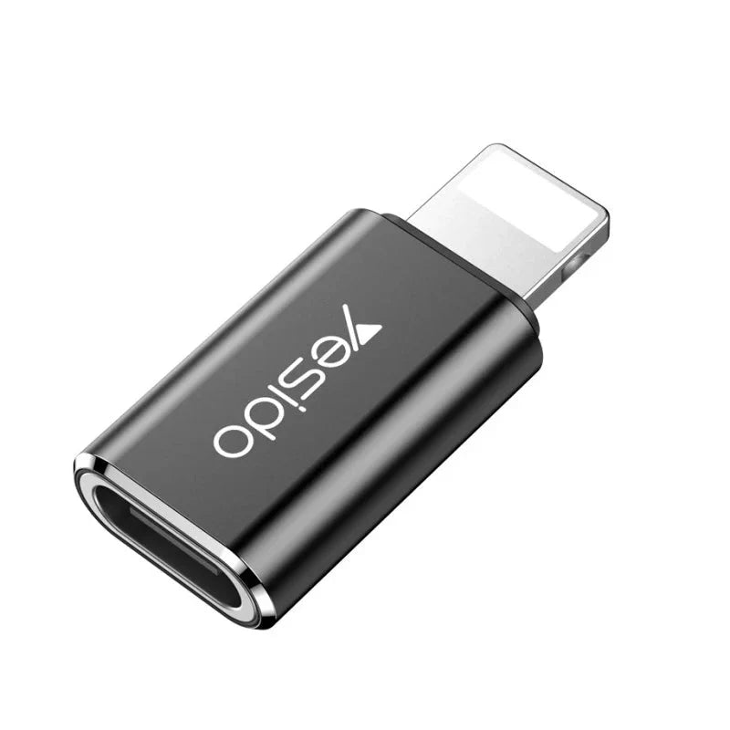 Yesido GS03 OTG Adapter For iPhone - Black