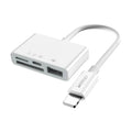 Yesido GS12 4 In 1 OTG Adapter Converter - White