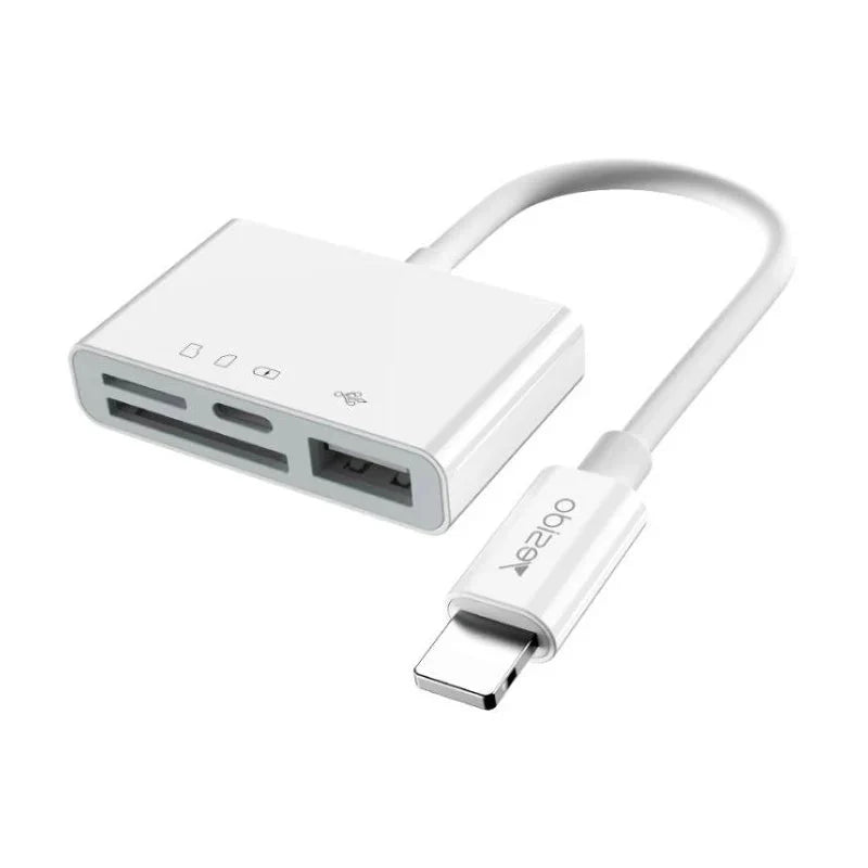 Yesido GS12 4 In 1 OTG Adapter Converter - White