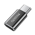 Yesido GS22 OTG Adapter For iPhone - Black