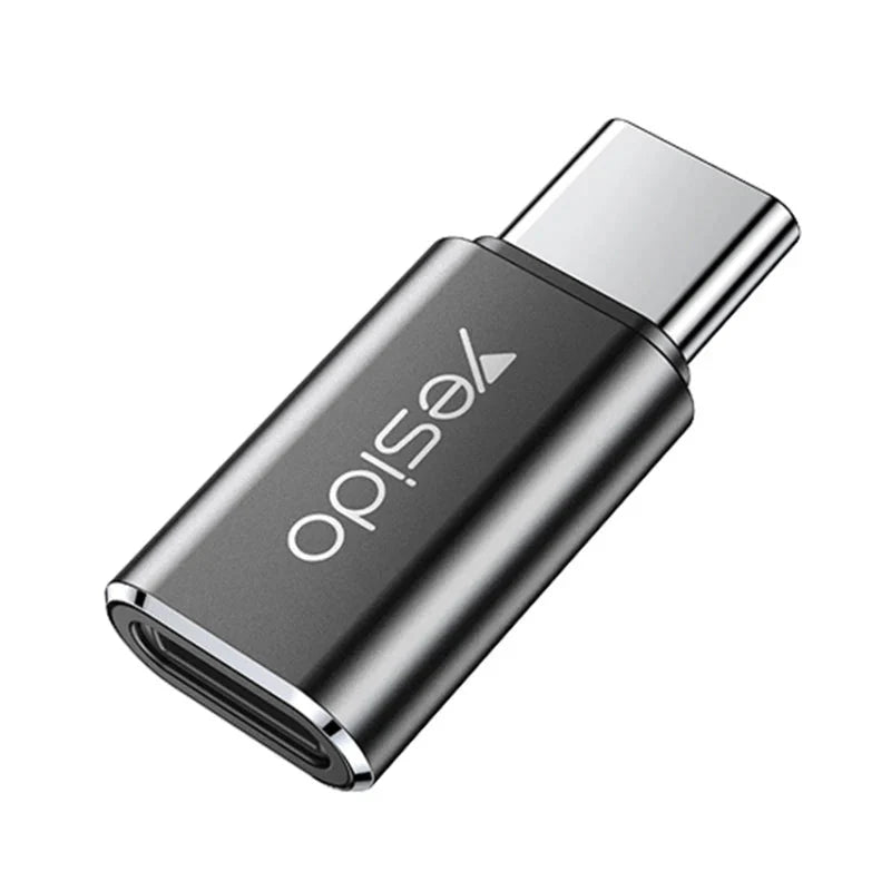 Yesido GS22 OTG Adapter For iPhone - Black