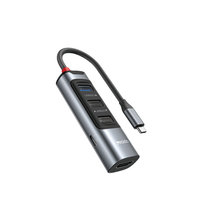 Yesido HB22 5 in 1 USB C OTG Function Adapter