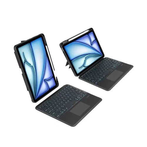Yesido KB34B iPad Magnetic Keyboard Case - Arabic / Black