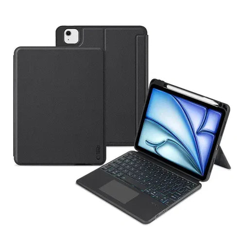 Yesido KB34B iPad Magnetic Keyboard Case - Arabic / Black