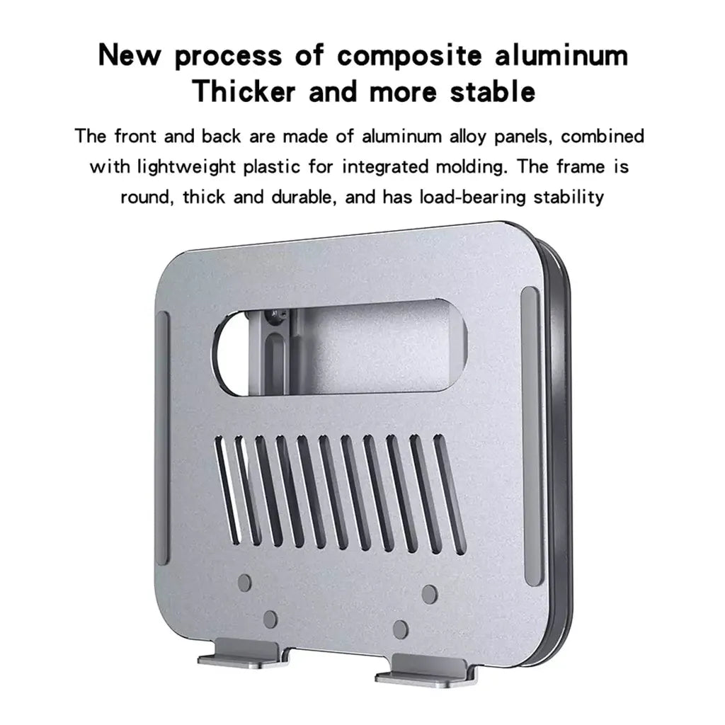 Yesido LP05 Super Strong Dual Arm design Aluminum Alloy Holder - Planes / Holder - Silver