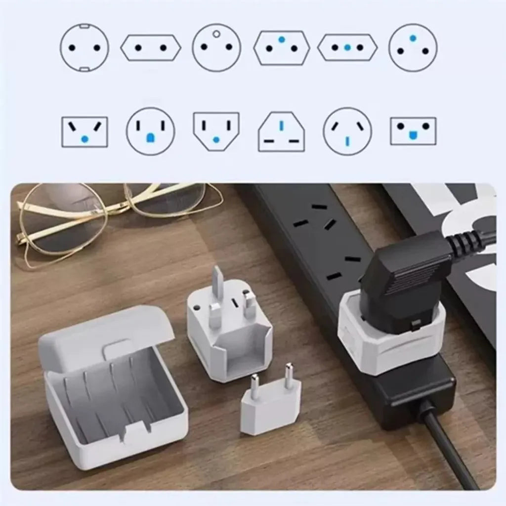 Yesido MC25 Universal Travel Adapter Plug Kit with Compact Storage Case