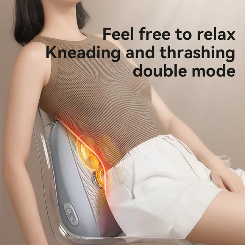Yesido Rechargeable Back Massager – Hot Compress Ergonomic Fatigue Relief Tool