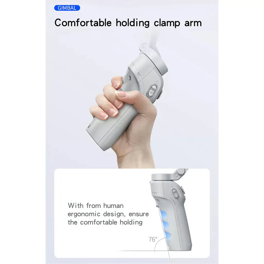 Yesido SF18 360° AI Auto Face Tracking Phone Gimbal Stabilizer – Handheld Selfie Stick Tripod with 3600mAh Battery/ Bluetooth 5.0