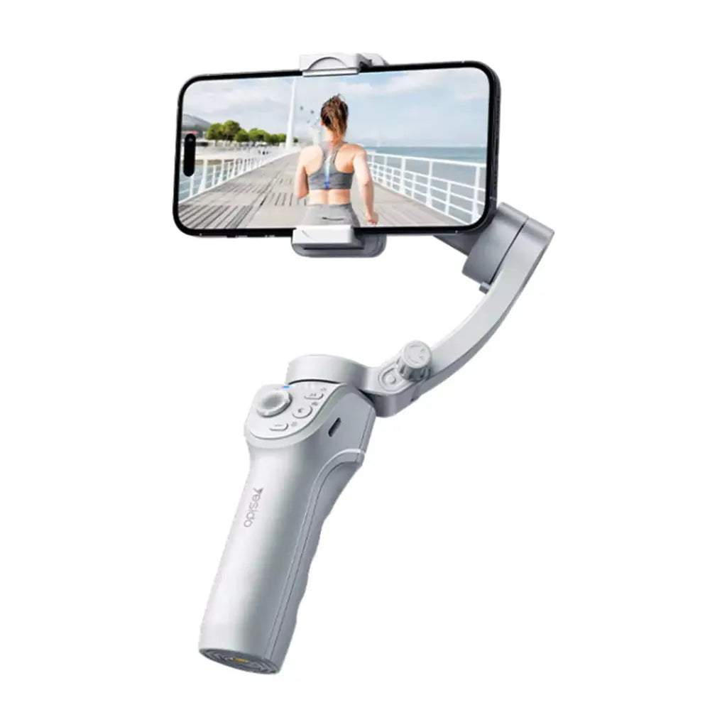 Yesido SF18 360° AI Auto Face Tracking Phone Gimbal Stabilizer – Handheld Selfie Stick Tripod with 3600mAh Battery/ Bluetooth 5.0