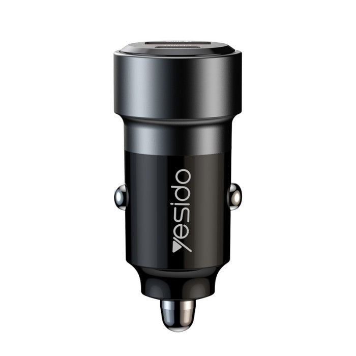 Yesido Y55 60W Fast Charging Car Charger - Black