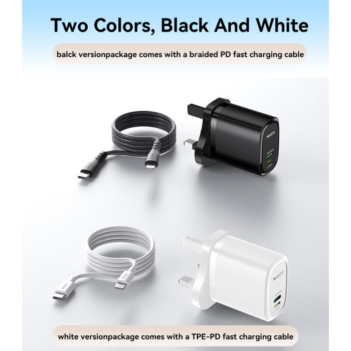 Yesido YC43 20W Fast Charging Charger Adapter - Black