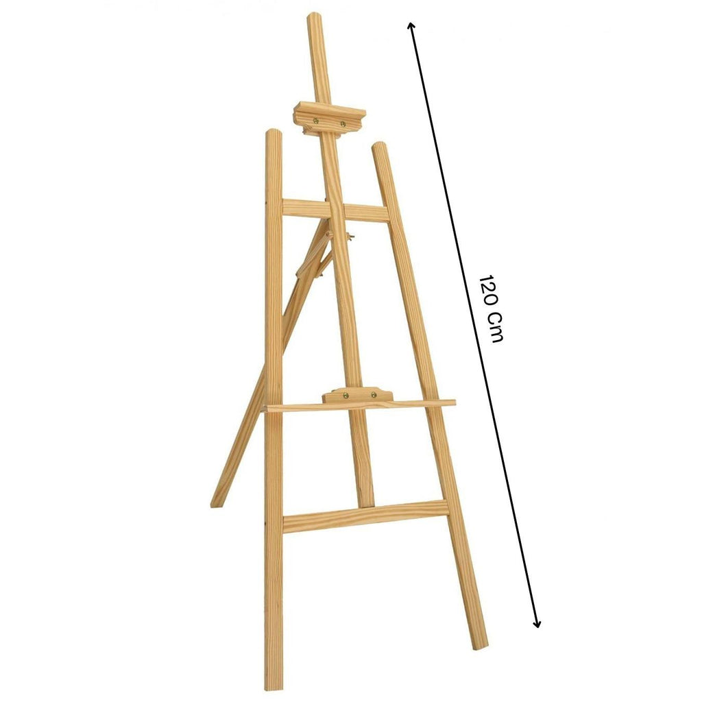 Wooden Stand For Painting Canvas (Without Installation) 120 Cm