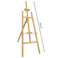 Wooden Stand For Painting Canvas (Without Installation) 120 Cm