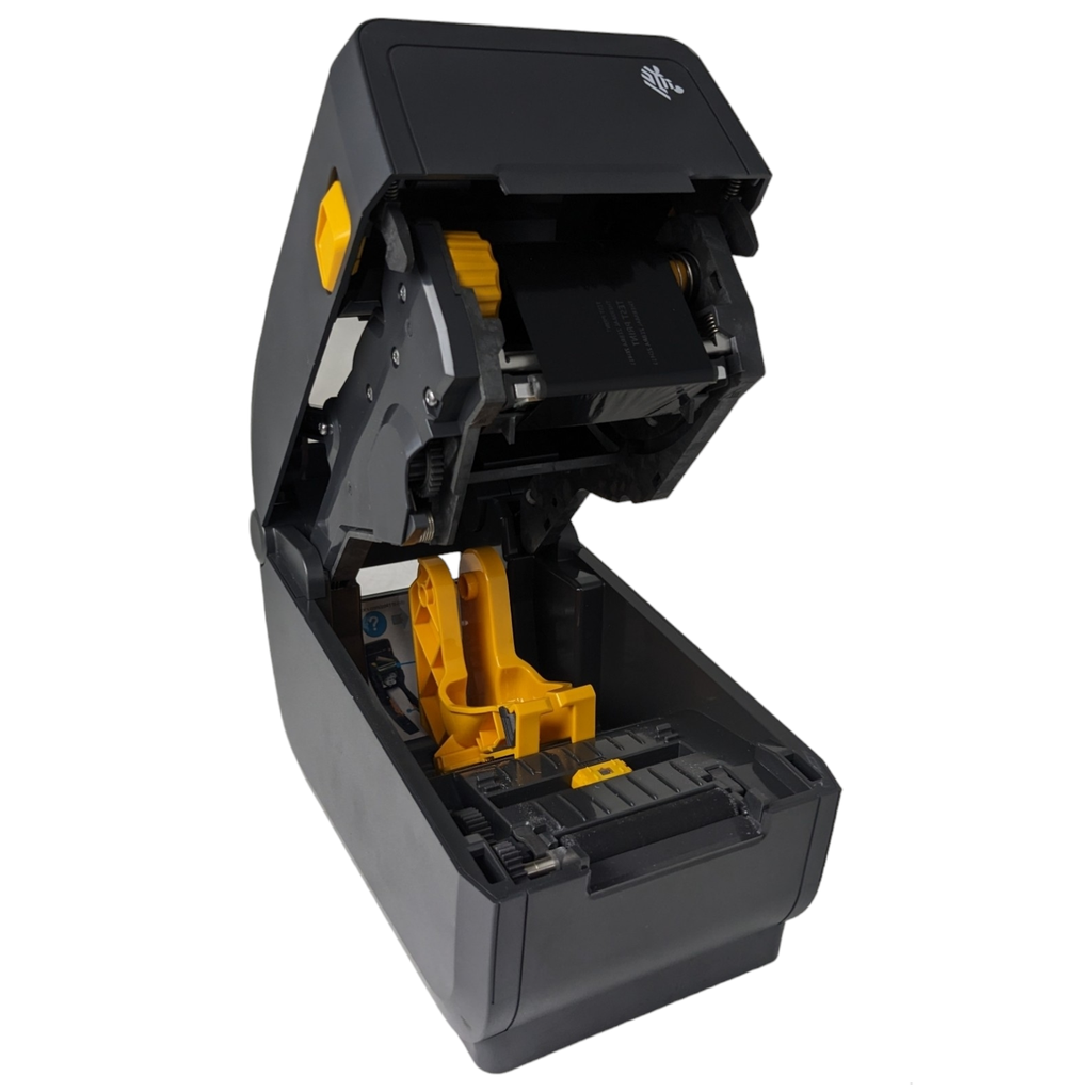 Zebra ZD411 2″ Direct Thermal Label Printer – 203 dpi, USB, BTLE5, Modular Slot (EU/UK Cords)
