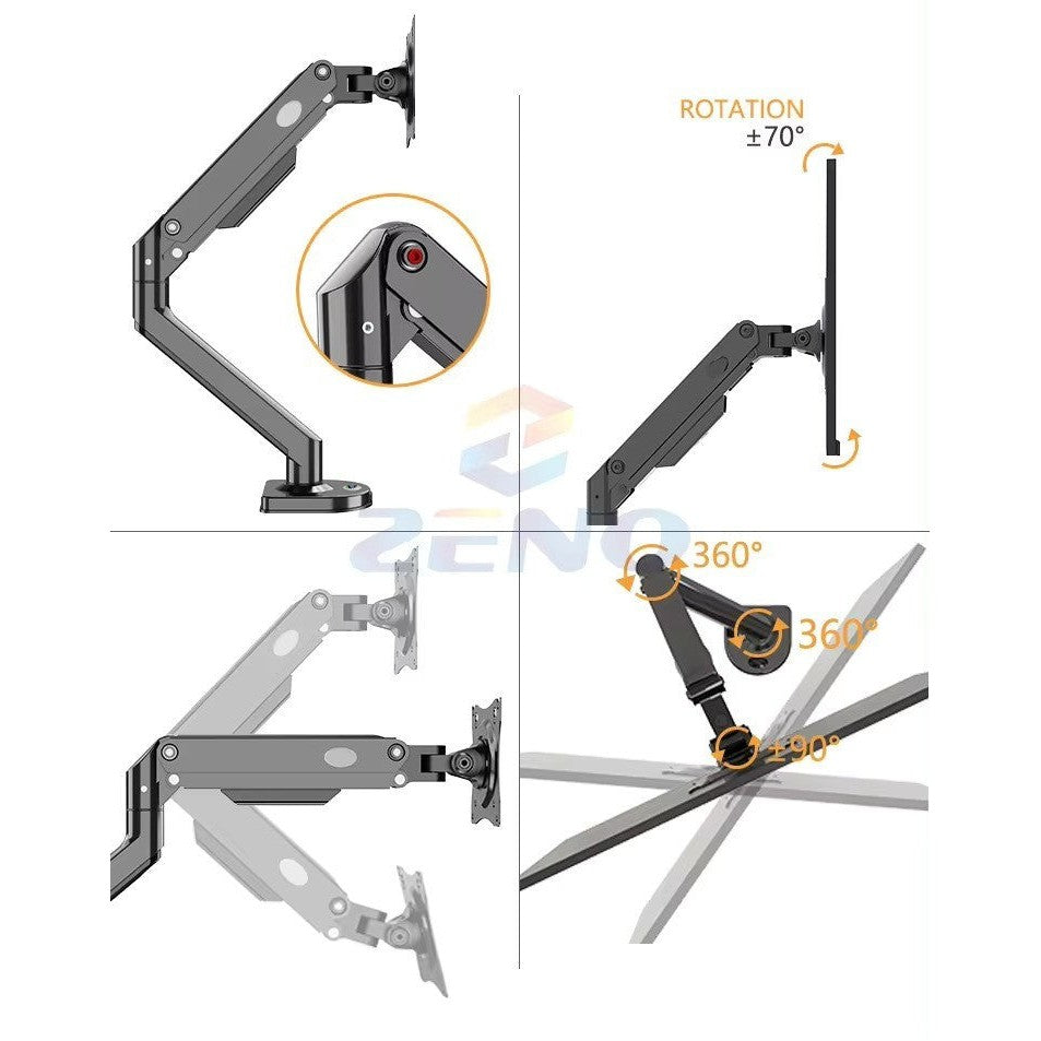 Zeno M8 Desktop Monitor / Monitor Stand