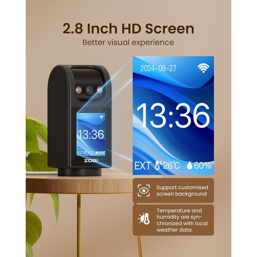 ZOSI 4.0MP INDOOR 2 WAY VIDEO CALLING CAMERA
