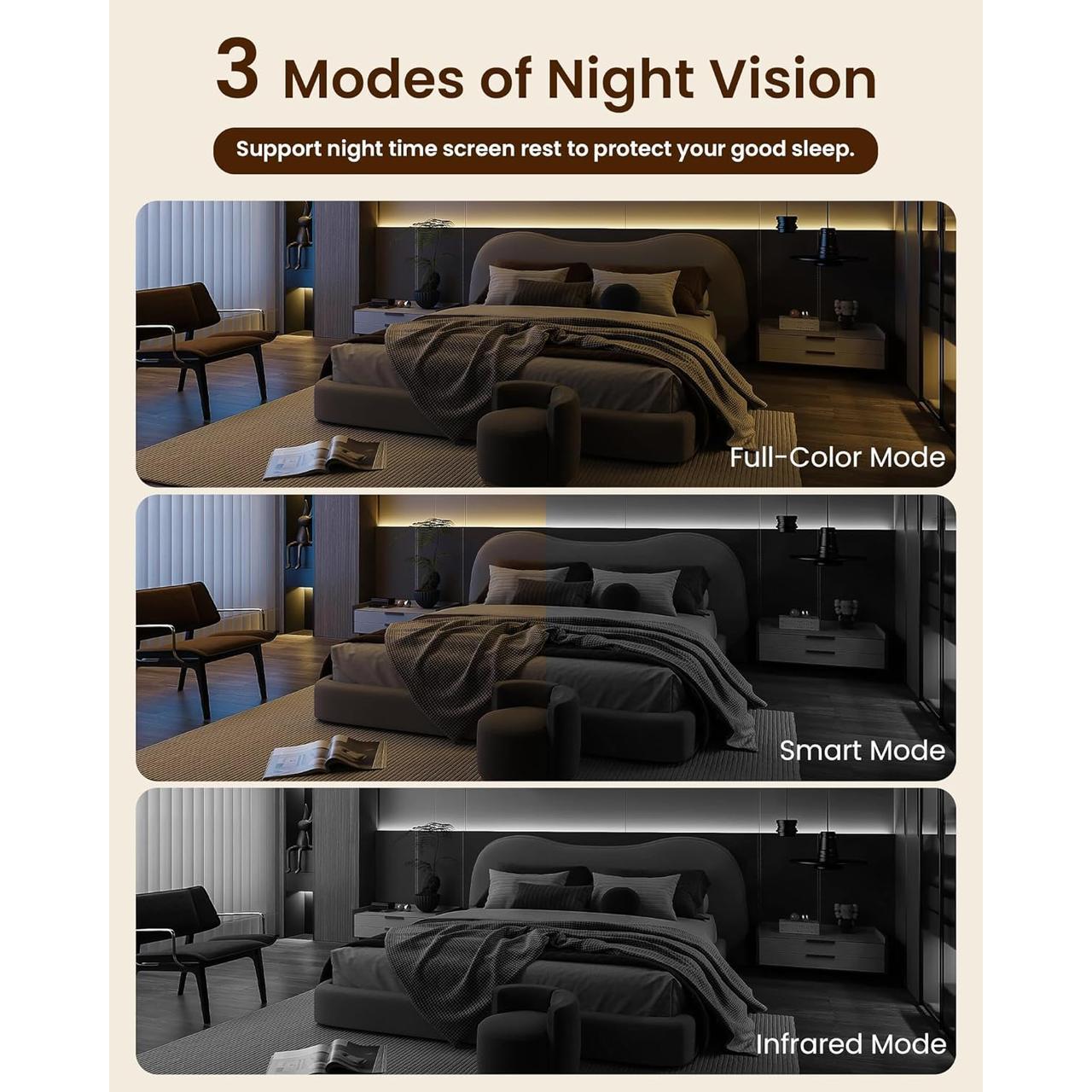 ZOSI 4.0MP INDOOR 2 WAY VIDEO CALLING CAMERA