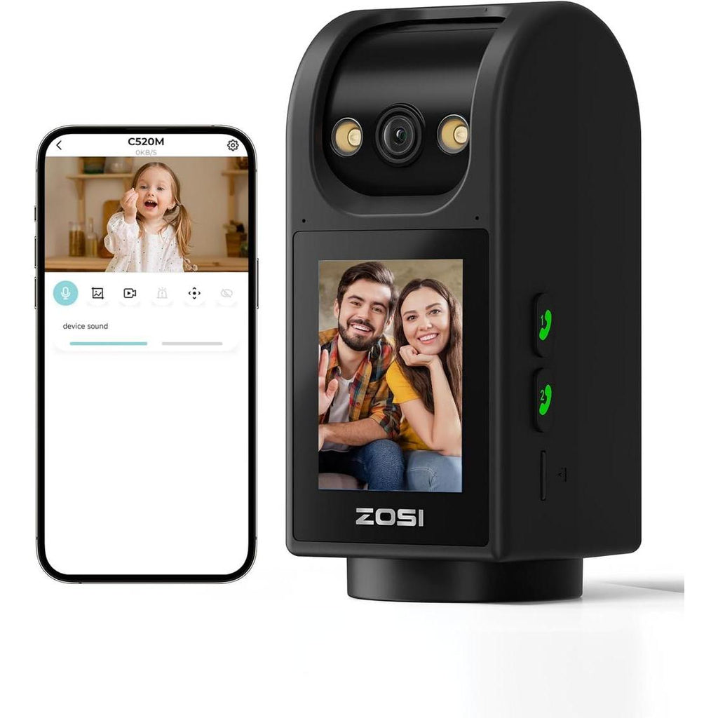 ZOSI 4.0MP INDOOR 2 WAY VIDEO CALLING CAMERA