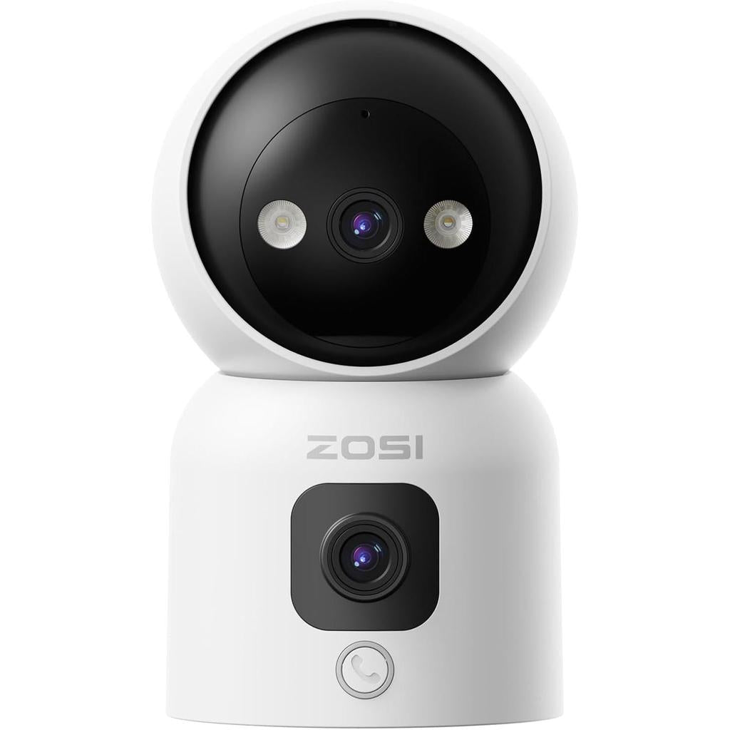 ZOSI INDOOR PT CAMERA WITH DUAL LENS 2MP+2MP