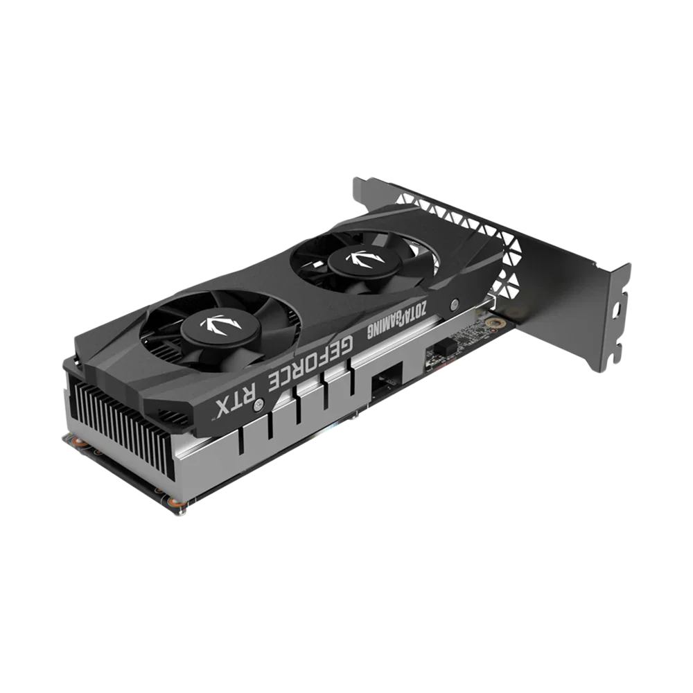 ZOTAC GAMING Nvidia GeForce RTX 3050 6GB GDDR6 LP Graphics Card - Black