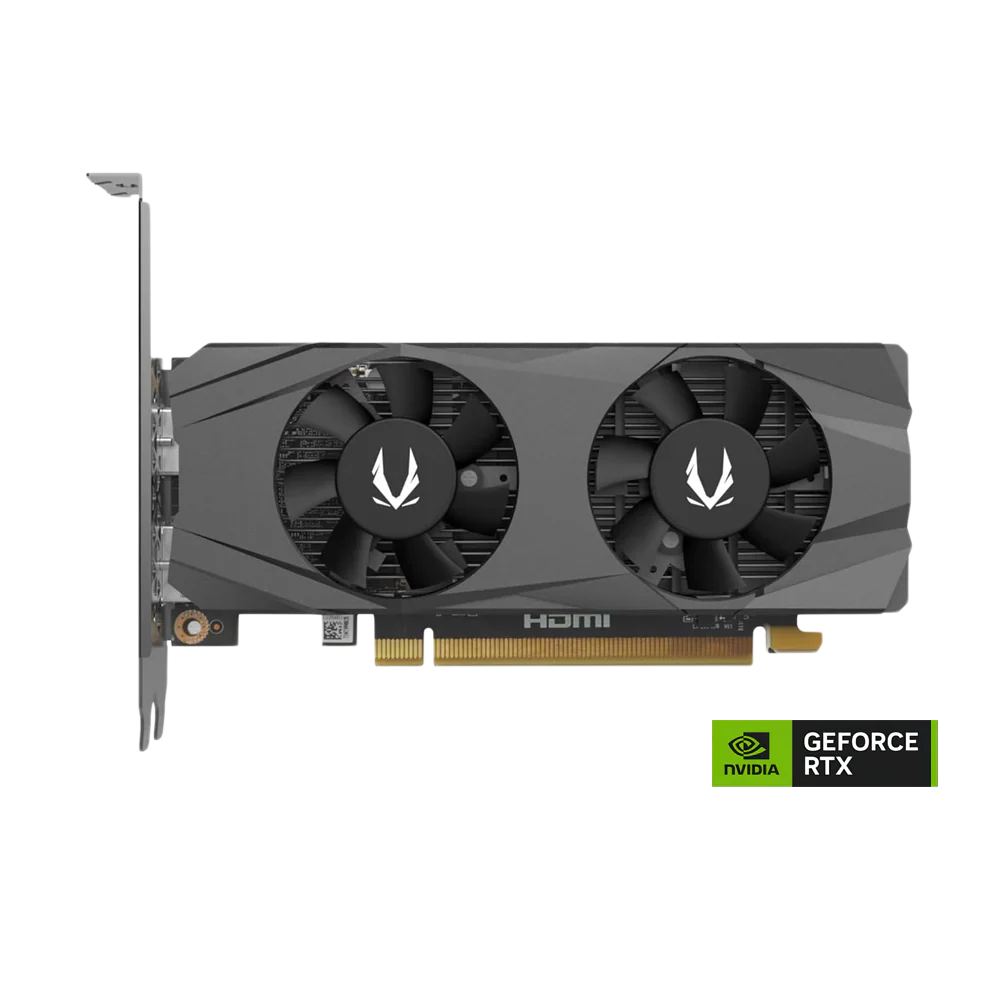 ZOTAC GAMING Nvidia GeForce RTX 3050 6GB GDDR6 LP Graphics Card - Black