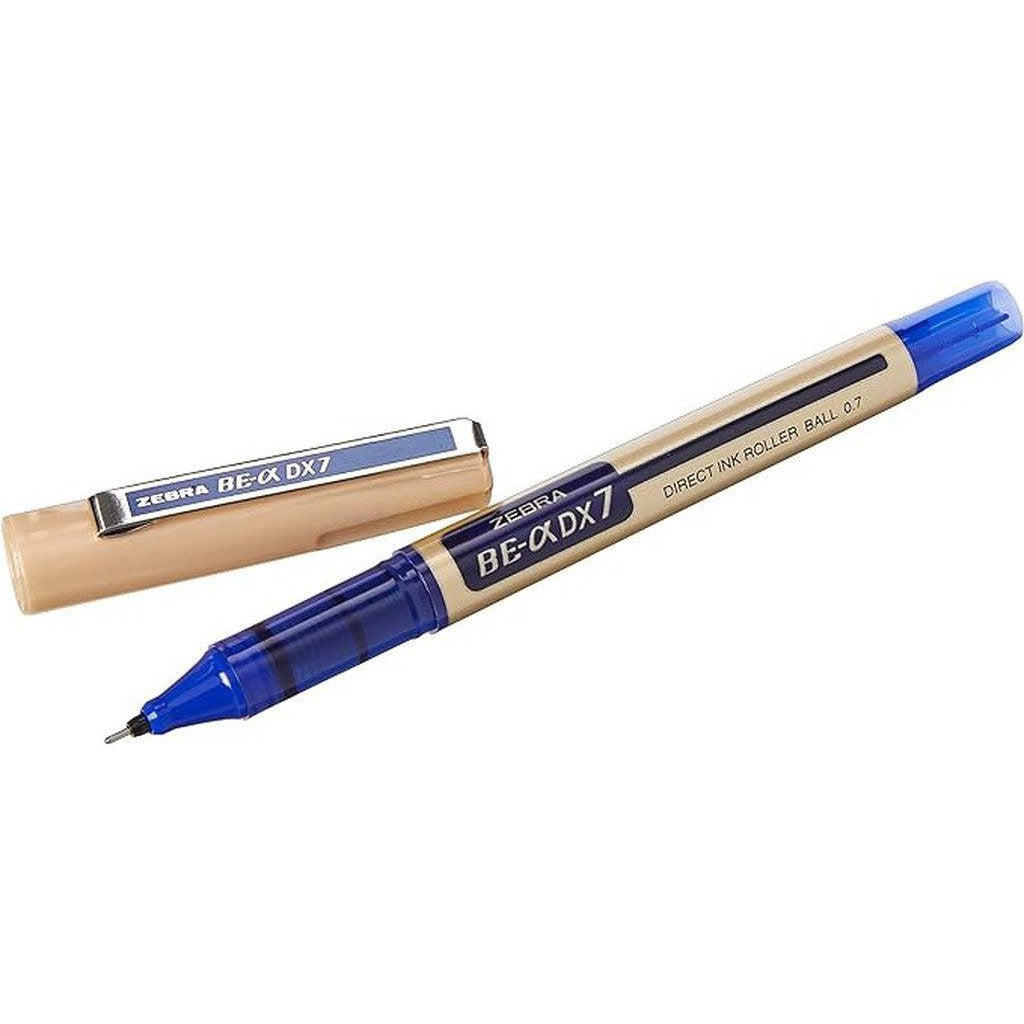 Zebra Dx7 Liq Ink Rollerball Pen - Blue Packet