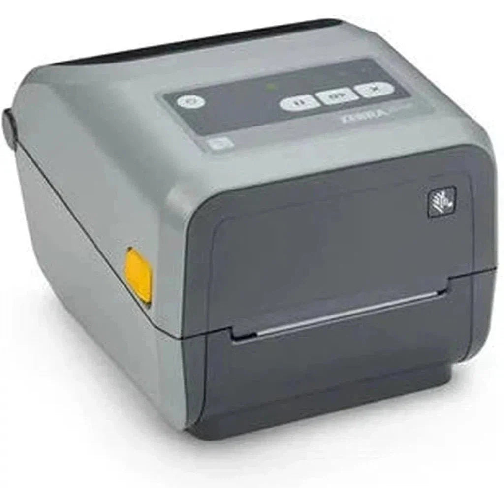 Zebra ZD421 4″ Thermal Transfer Label Printer 203 DPI USB BTLE5 Modular Slot EU/UK Cords