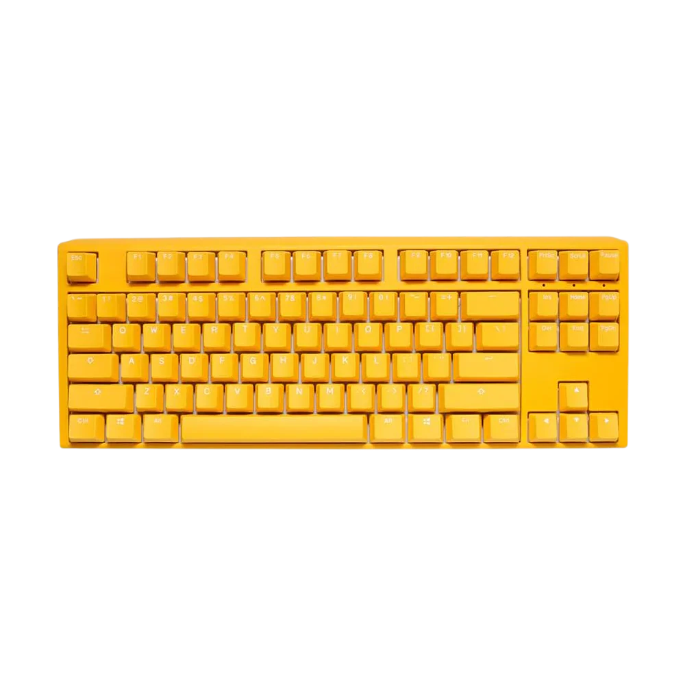 Ducky One 3 Yellow Tkl Hot Swap  Wired Rgb Mechanical Gaming Keyboard Cherry Mx Red Switches