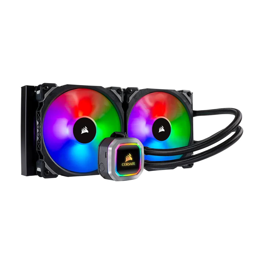 Corsair Hydro Series H115I Rgb Platinum 280Mm Liquid Cpu Cooler - Black