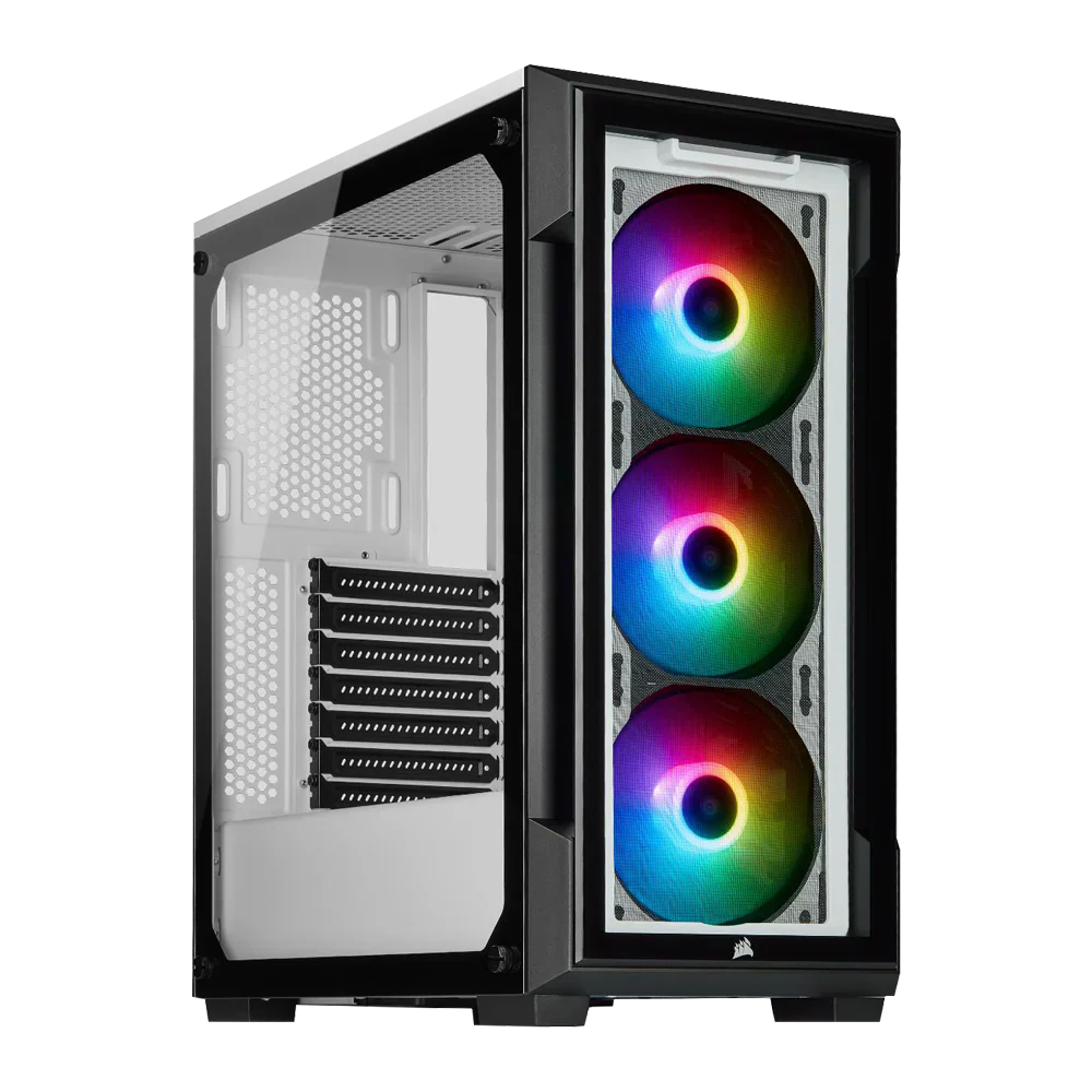 Corsair Icue 220T Rgb Mid Tower Case White