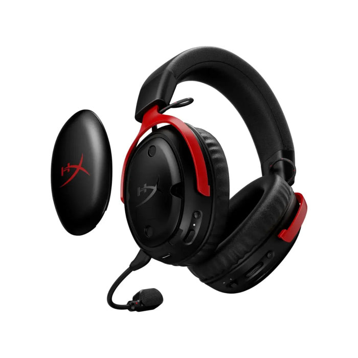 HyperX Cloud III Wireless Gaming Headset - Black/Red
