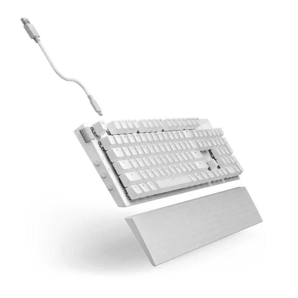 Nzxt Function 2 Wired Optical Gaming Keyboard White