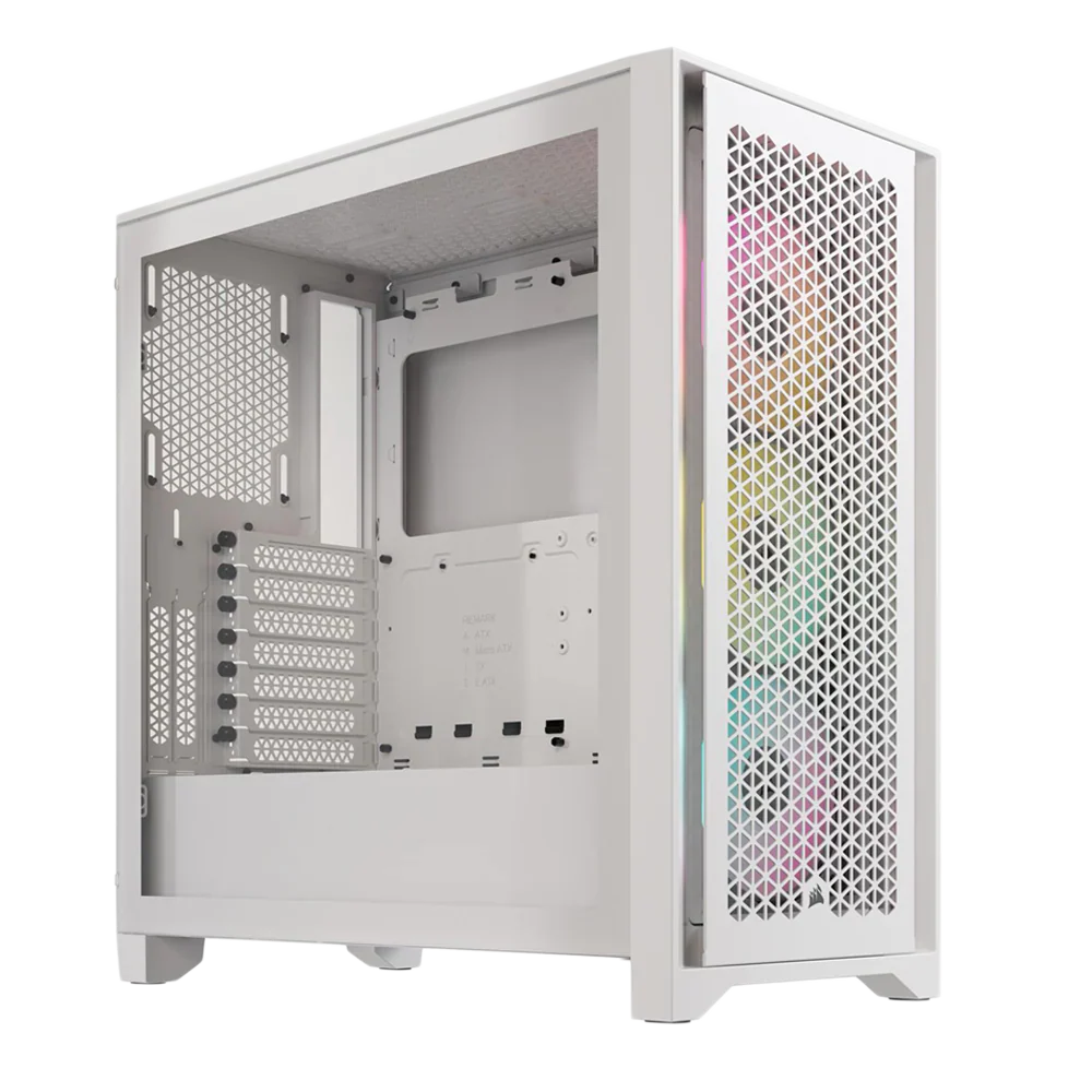 Corsair 4000D Rgb Airflow Case White