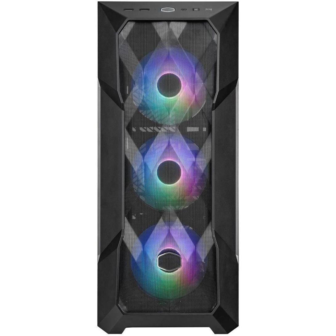 Cooler Master Masterbox Td500 Mesh V2 Argb Atx Mid Tower Case - Black