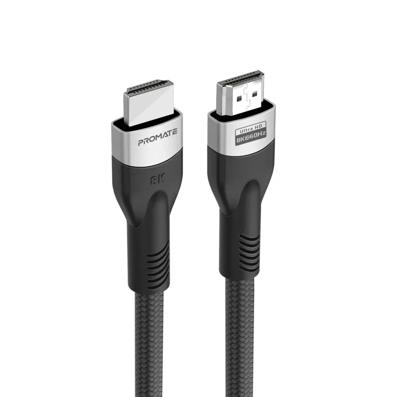 Promate Certified Ultra-High-Speed 8K@60Hz HDMI Slim Flexible Cable