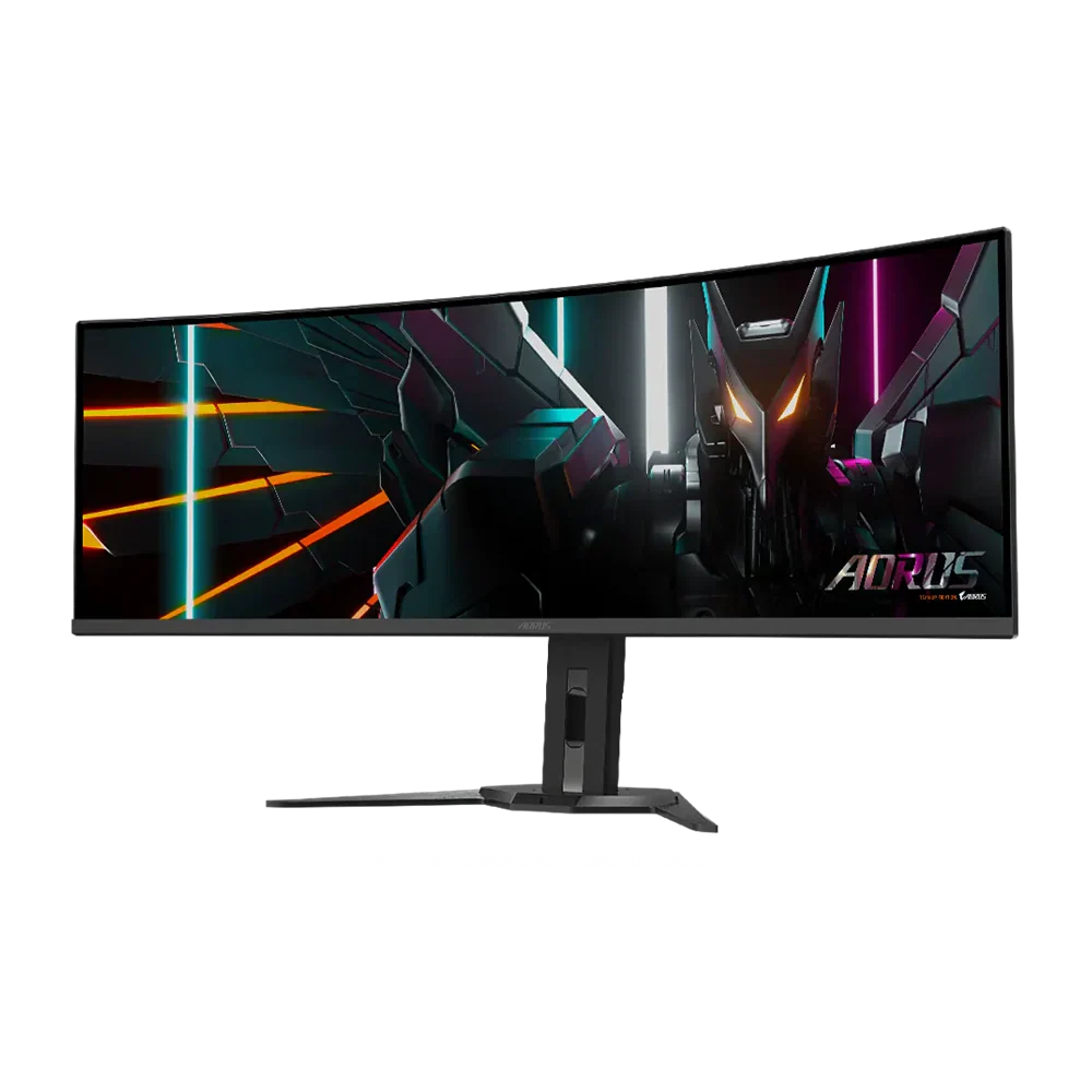 Gigabyte Aorus Co49Dq 49 Inch 144Hz Qd-Oled Dual Qhd Hdmi 2.1 0.03Ms Edge Gaming Monitor Black
