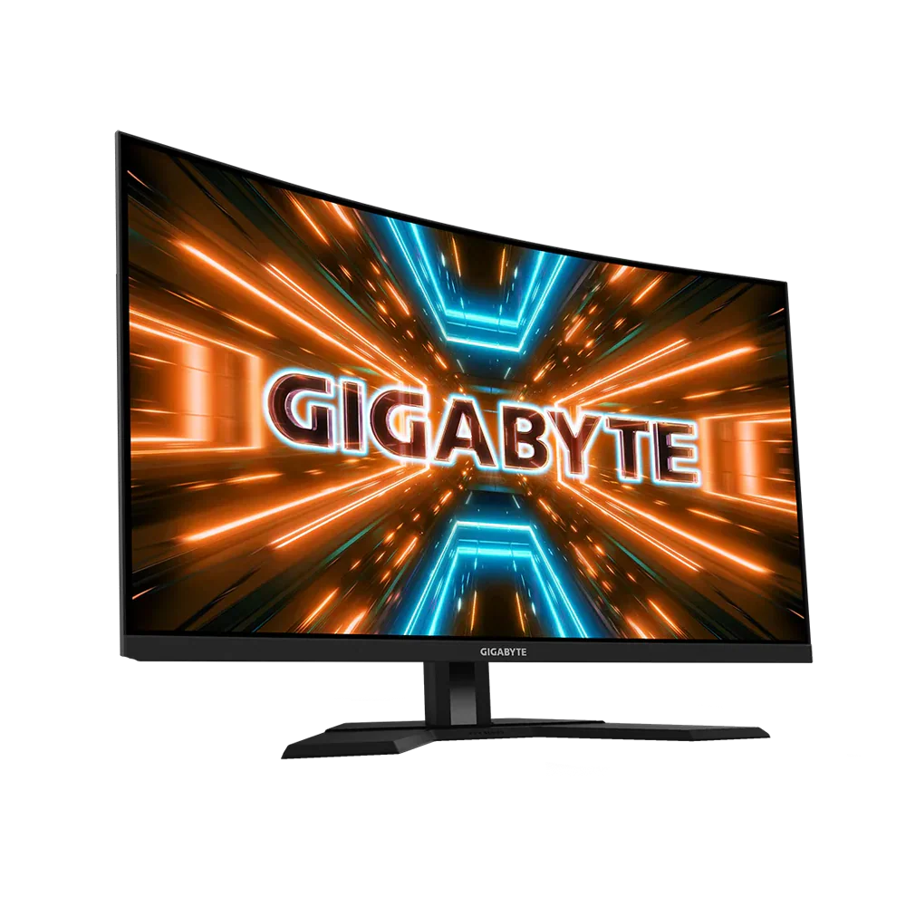 Gigabyte M32Qc 32 Inch 165Hz Qhd Hdmi 2.0 1Ms Gaming Monitor Black