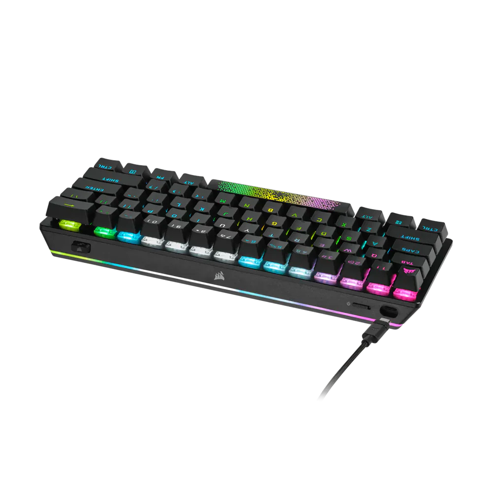 Corsair K70 Mini Pro Rgb Wireless 60% Mechanical Keyboard Black