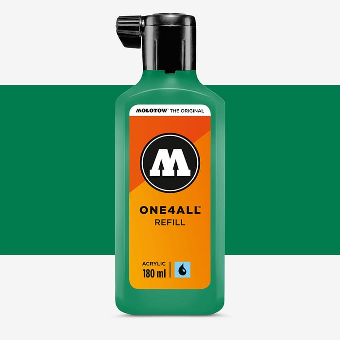 Molotow One 4 All Acrylic Paint Refill 180ml - Turquoise