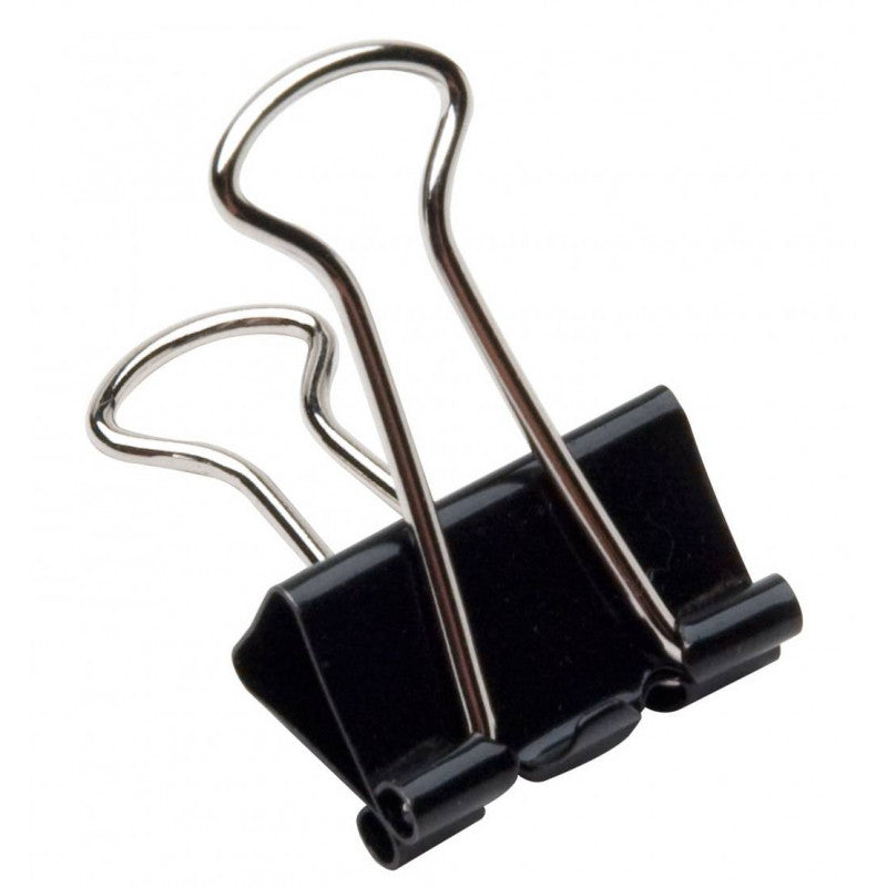 Binder Clips 19Mm Buro 12Pcs/Box